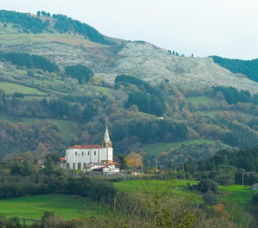 Вилла Lavin Etxea Сан-Эстебан-де-Гальдамес Экстерьер фото